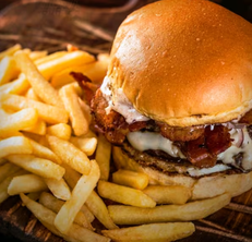 X Burguer Bacon c/ Fritas